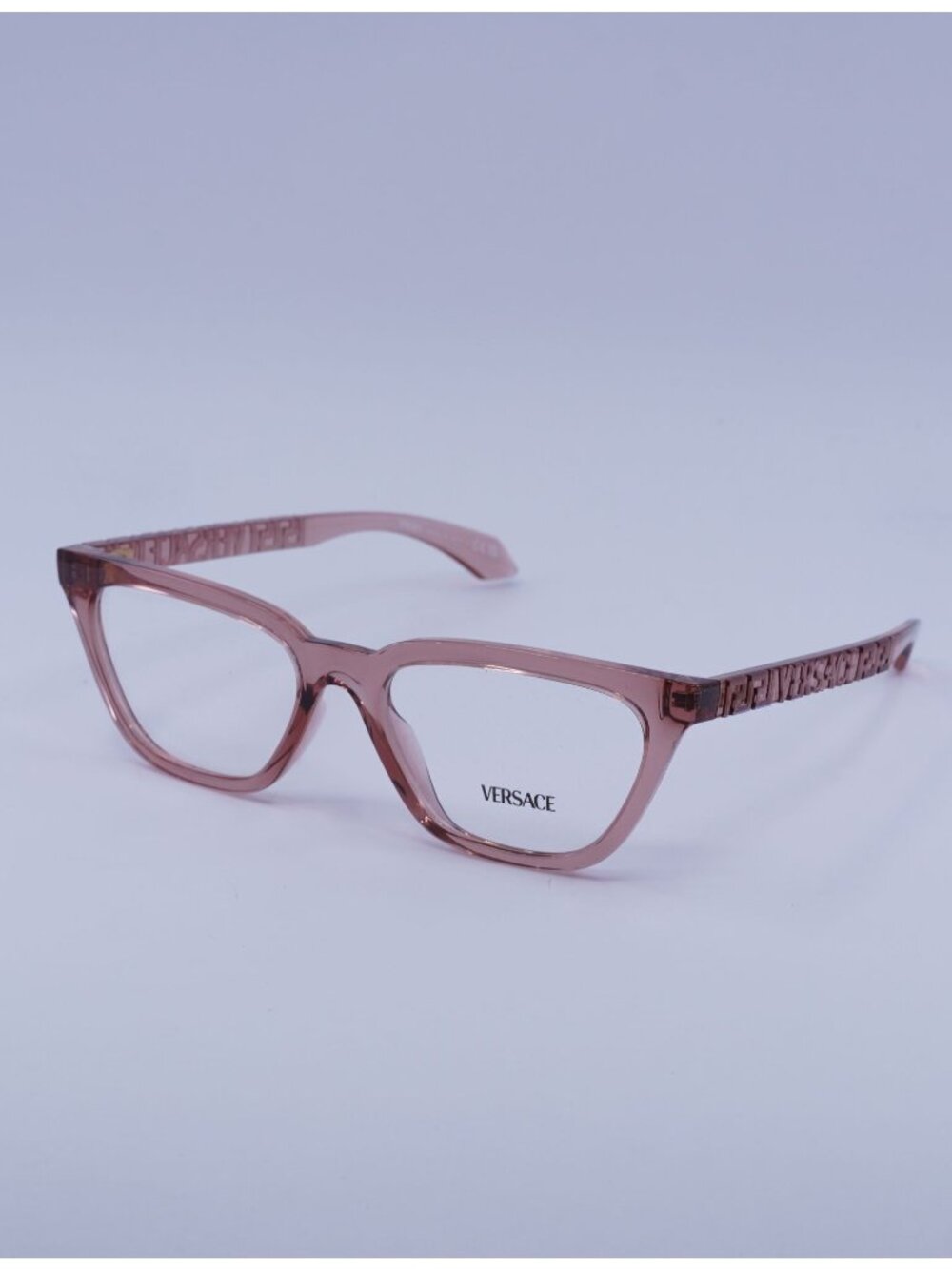 Versace VE3352U 5322 Eyeglasses Peach 53mm Cat Eye Frame
